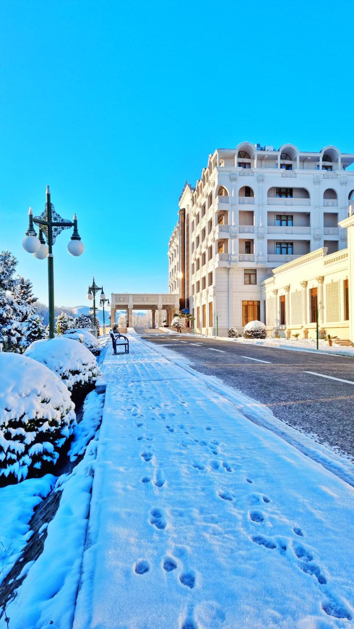 Ayan Palace Hotel Tovuz Exterior photo