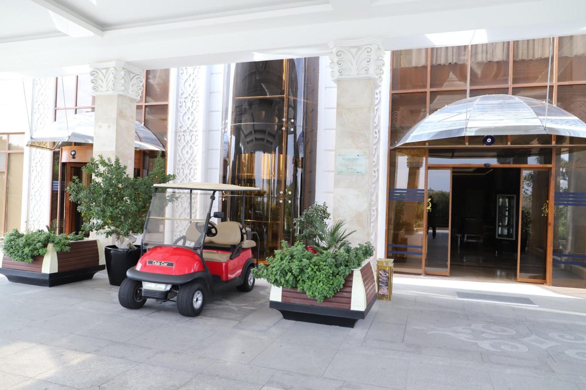 Ayan Palace Hotel Tovuz Exterior photo