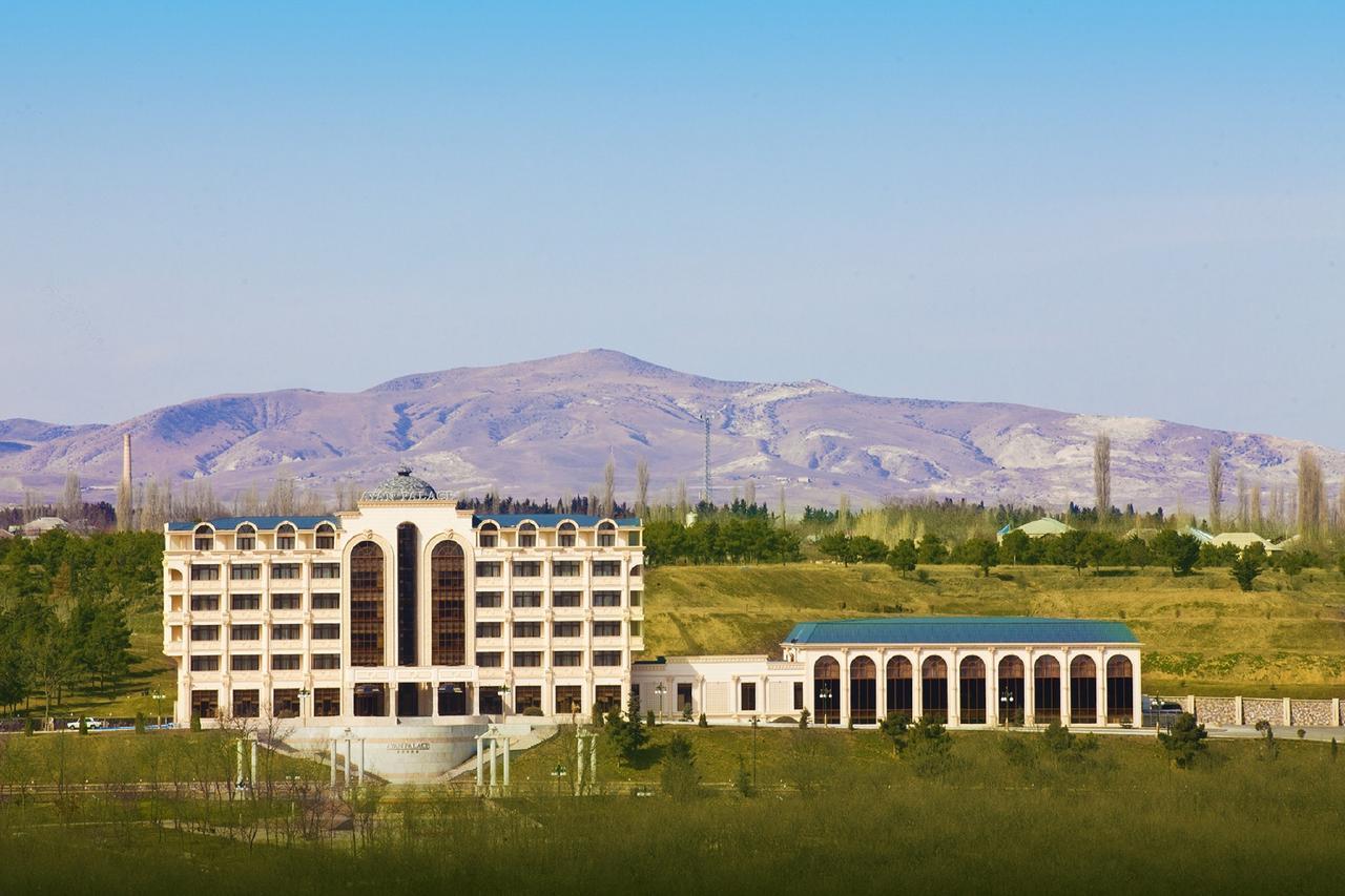 Ayan Palace Hotel Tovuz Exterior photo